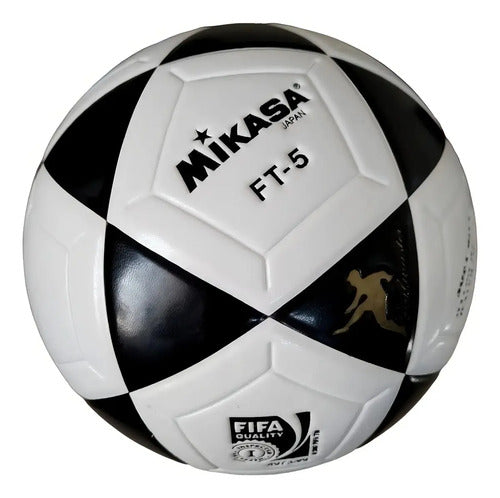 Pelota De Fútbol Mikasa Ft-5bky Nº 5 Color Blanco Y Negro Blanco/negro