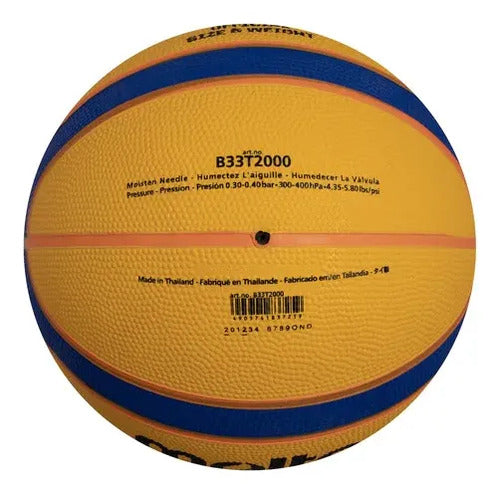 Pelota De Basquete Molten B33t 2000 Número 6 Amarillo