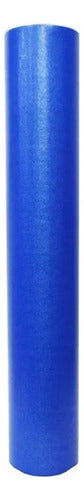 Rolo Para Pilates Liso 90x15 Cm Yoga / Pilates - K'nex Azul