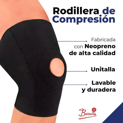 Rodillera Neopreno Ajustable Knex Con Varillas Multicolor