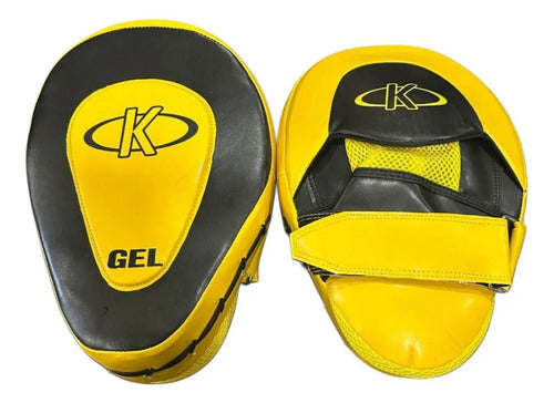 Palmeta De Boxeo Foco De Gel K'nex Amarillo