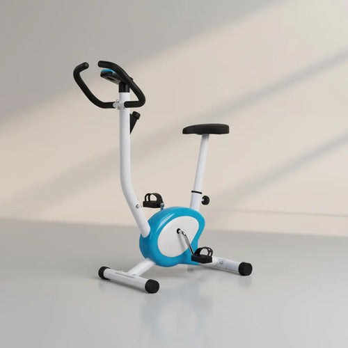 Bicicleta Fija Ergométrica Spinning Altura Regulable Knex Multicolor