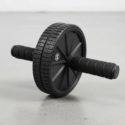 Set Rueda Abdominal+pesa Rusa 8kg Medicine Ball+colchoneta Negro