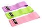 Set 3 Bandas De Tela Resistencia Circular - Umbro Verde/rosa/violeta