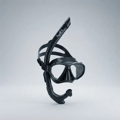 Snorkel Frontal Hydro 1.0 Natacion Entrenamiento Negro\ Negro