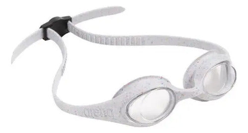 Lente Natacion Spider Kids Blanco Arena