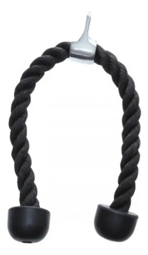 Soga Triceps Doble Agarre Importada N12 Rhino
