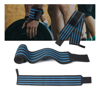 Muñequera Estabilidad Entrenamiento Gym Gimnasio Crossfit Colores Surtidos