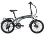 Bicicleta Eléctrica E-rubik Plegable Color Plateado