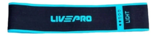 Miniband Loop Bands Gym Livepro Light Negro