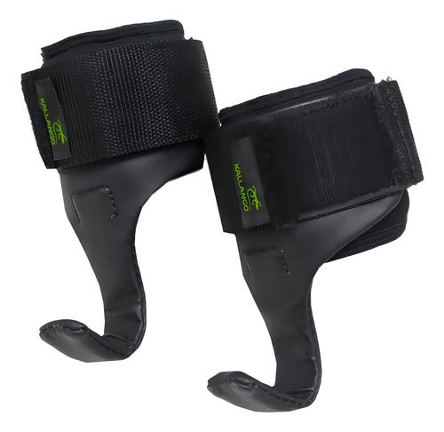 Gancho Poder Agarre Profesional Muñequera Strap Kallango