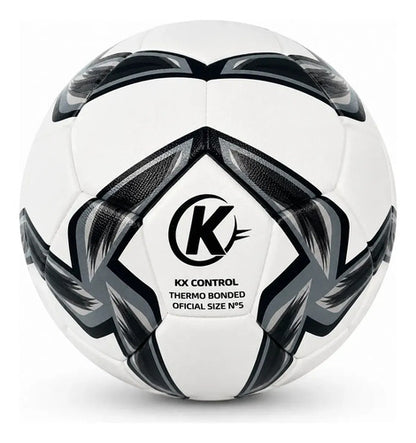 Pelota Fútbol Kx Strike Thermosellada Oficial N°5 Mmsports Blanco/negro