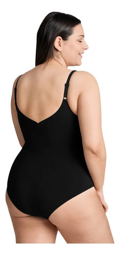 Malla Natación One Piece Plus Size Dama Uv 50+arena Mmsports