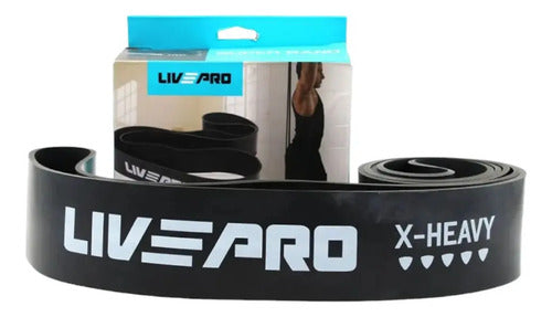 Super Bandas Entrenamiento Xl Livepro Negro
