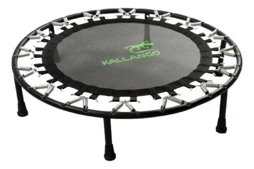 Cama Elastica Mini Jump Trampolín Profesional  Fitness Kalla Negro