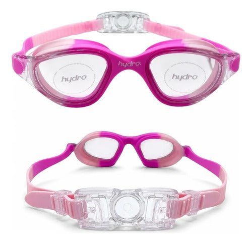 Lentes Natacion Niño Hydro Vaikan Jr Antifog Con Tapones