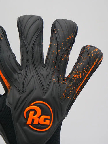 Guante De Arquero Rg Aspro Blackout 26 Pro Fútbol Mmsports