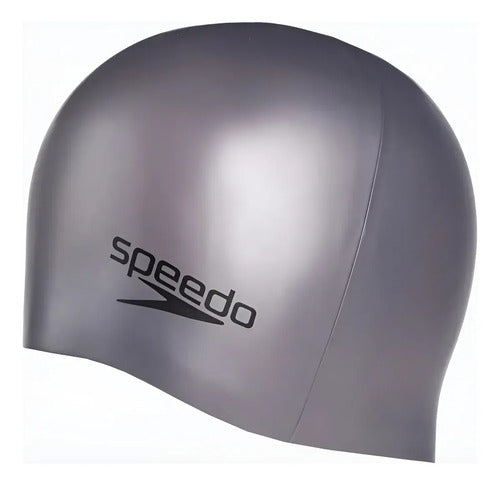 Gorra De Natación Plain Flat De Silicona Speedo