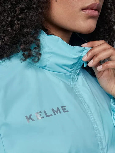 Campera De Lluvia Deportiva Kelme C/capucha Y Cierres M&m