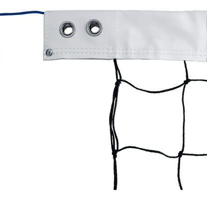 Red Profesional De Voley 2 Tiras De Pvc 10m X 1m Negro