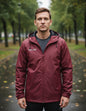 Campera De Lluvia Deportiva Kelme C/capucha Y Cierres M&m
