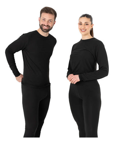 Conjunto Térmico Remera Calza Unisex Primera Piel Mm