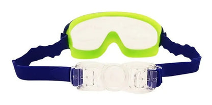 Antiparras Natacion Hydro Mascara Lente Pileta Infantil Niño Color Verde/azul