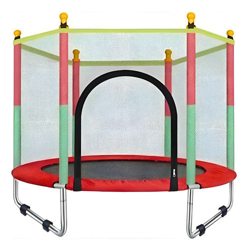 Cama Elastica 1,80 Mt C/red De Proteccion - K'nex
