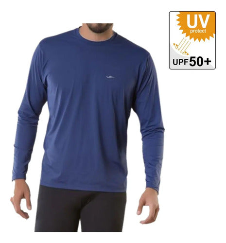 Remera M/l Protect Uv Adulto - Elite