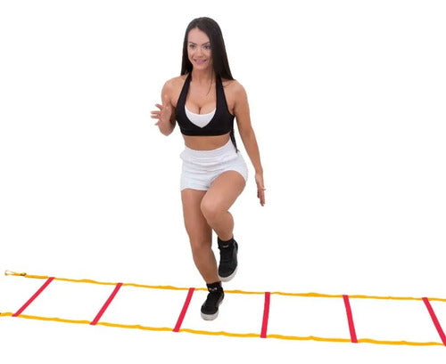 Escalera Entrenamiento Y Coordinacion Profesional 6mt