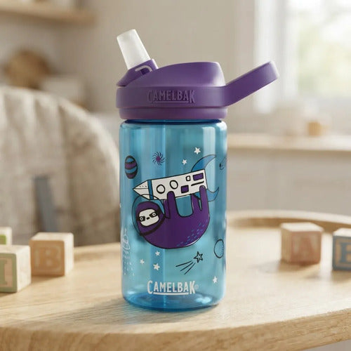 Botella Camelbak Eddy Kids Niño 400ml Mmsports Espacial Perezoso