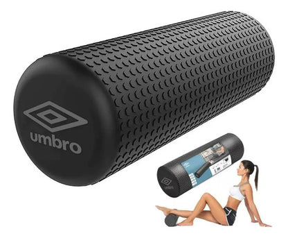 Rolo Hueco Sensitivo Pro 45cm - Fisioterapia, Masajes Umbro Negro