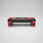 Step Regulable De Pvc 68x28x20 Cm Fitness, Crossfit Negro