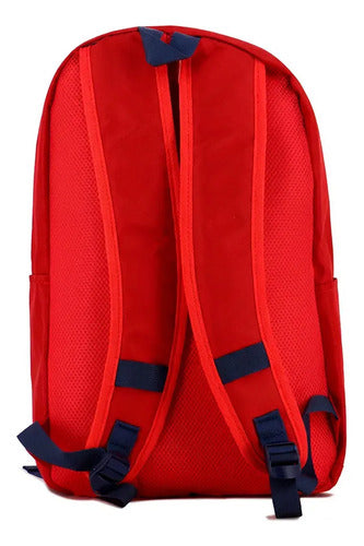 Mochila Lotto Urbana Y Escolar Roja Mmsports Rojo Liso
