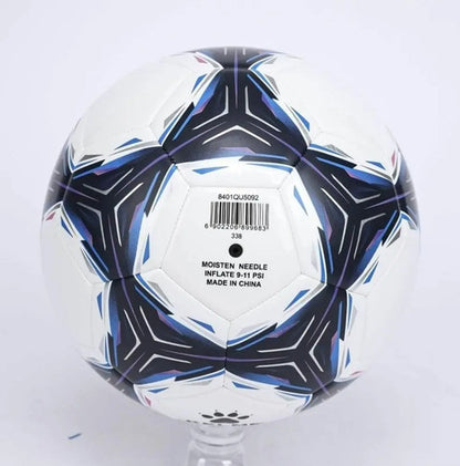 Pelota De Futbol Kelme Nro. 5 Campo Color Blanco/azul/rojo
