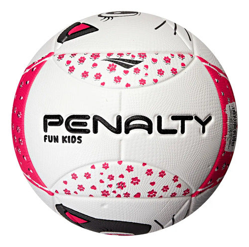 Bola Infantil Fun Kids Xxiii Cor Rosa Penalty