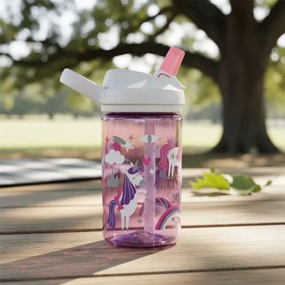 Botella Camelbak Eddy Kids Niño 400ml Mmsports Arcoiris Unicornio