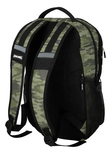 Mochila Camuflada Verde Spalding Deportes Mmsports Verde Camuflado