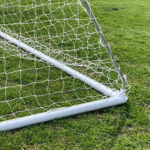 Par De Cables De Velo Tipo Red Para Campo De Fútbol Gol, Protección Uv De 4 Mm Blanco
