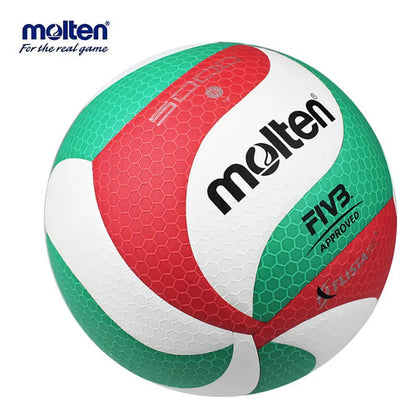 Pelota De Voley Molten V5m 5000 Nº 5 Color Blanco/verde/rojo Para Indoor