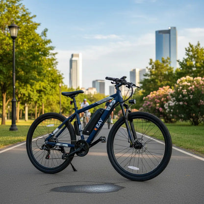 Bicicleta Eléctrica Ray Rodado 29 K'nex Azul Oscuro