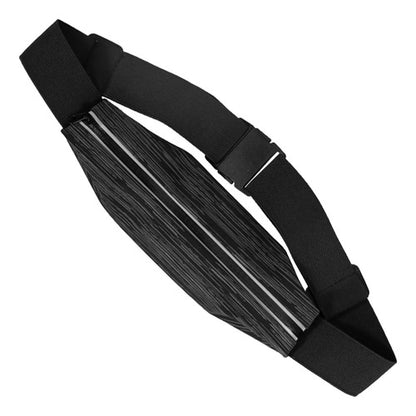 Riñonera Cint Expandible Running Deportiva-livepro Mmsports Negro Lisa