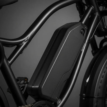 Bicicleta Eléctrica Killer Rodado 20 Fat Bike Luz Señaleros Negro L