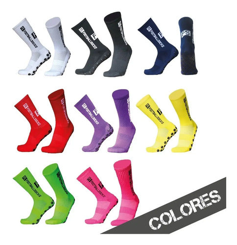 Medias Antideslizantes Fs Pro - Pack X 3 Unico (38 Al 44)