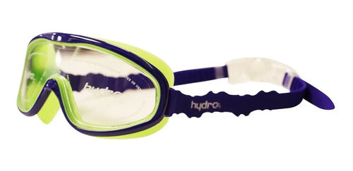 Antiparra Hydro® Natacion Mascara Pileta Buceo Junior Color Azul/verde