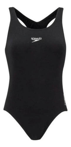 Malla Dama Natación Knex Negra Talles Xl-4xl Multicolor