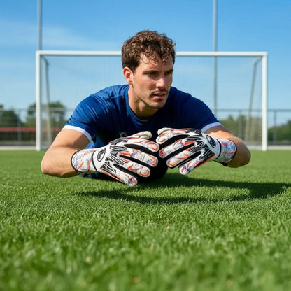 Guante De Arquero Rg Snaga Fingersave 23 Mmsports Naranja 9