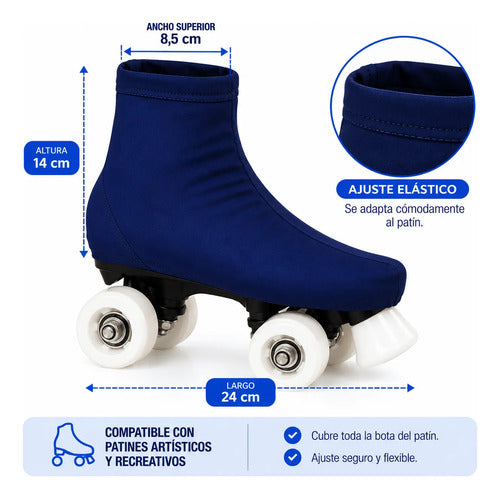 Cubre Patines Knex K-21 Protectores Para Patines Multicolor