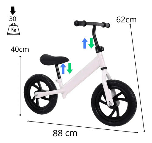 Bicicleta Sin Pedales Chivita K'nex