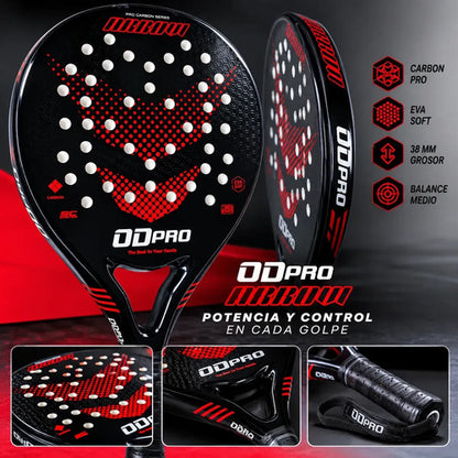 Paleta De Pádel Odpro Arrow Mmsports Negro